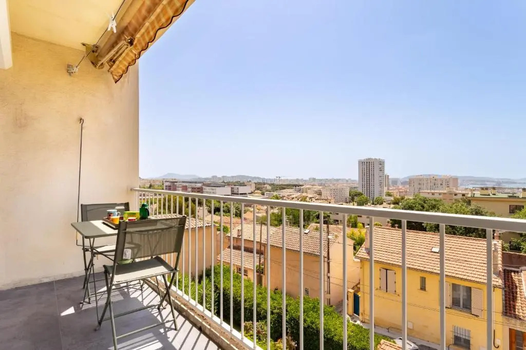 Restful 1 bedroom with AC and sea view terrace - Dodo et Tartine