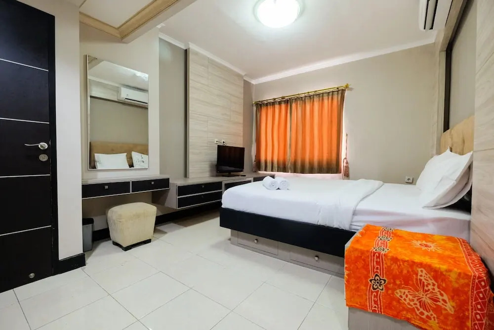Cozy And Elegant 1br Apartment at Mediterania Boulevard