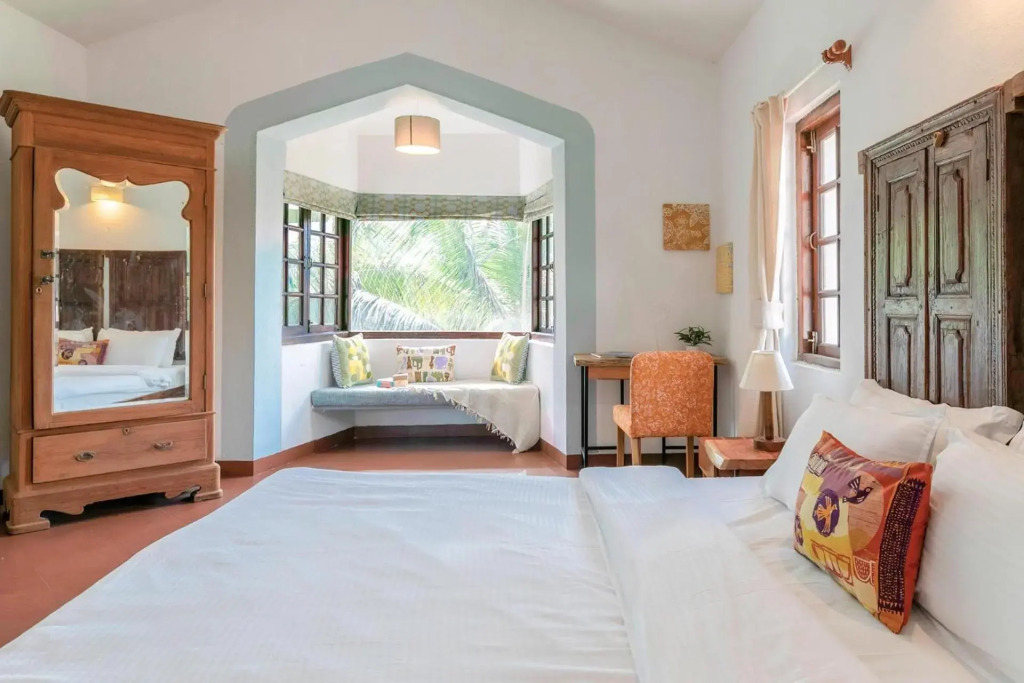 StayVista at Boho Banyan with Pvt Pool & Garden