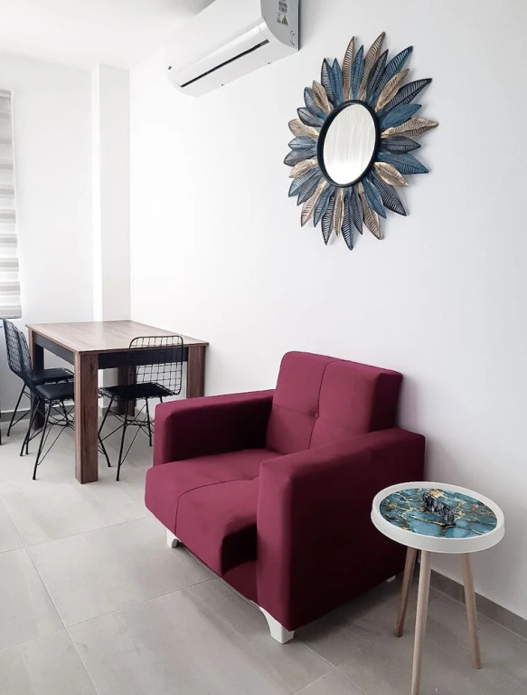 One bed Room Apartment Paradise Beach Front in Nice Residence