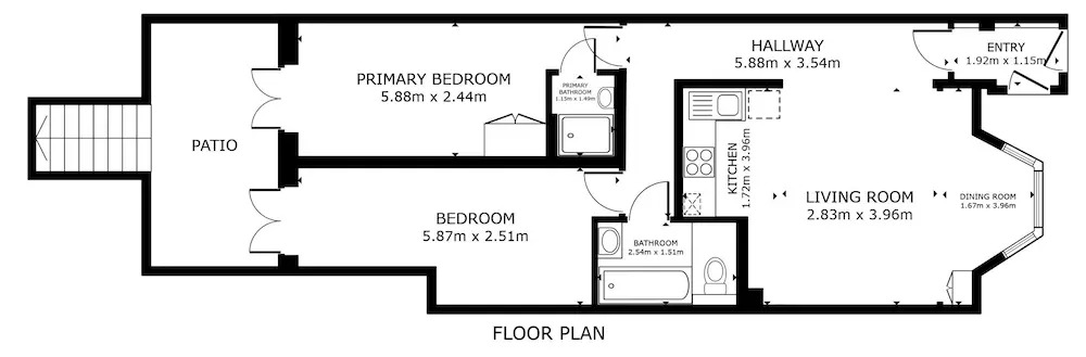 Spacious Clapham Junction Apartment