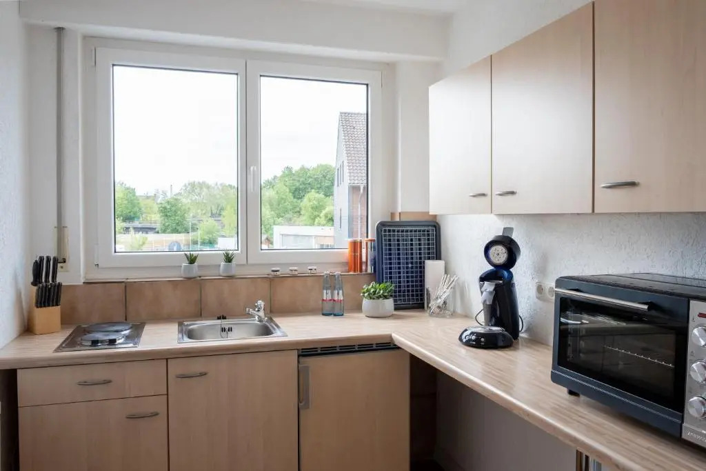 Helles Apartment mit eigenem Stellplatz