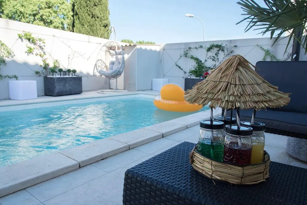 Villa With 4 Bedrooms in Lunel, With Private Pool, Enclosed Garden and Wifi - 18 km From the Beach
