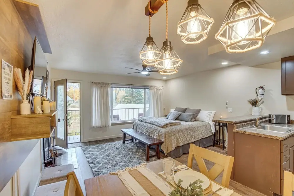 Brian Head Studio Condo w/ Balcony + Mountain View