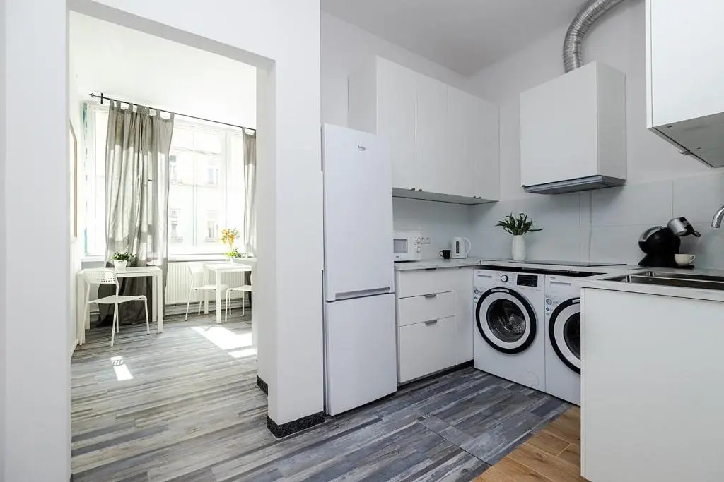 MiniStudio w Hostel Solec50 by Metro Station Centrum Kopernika Elektrownia Powisle 23 UNIT