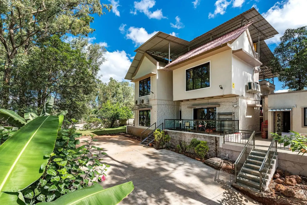 SaffronStays Casa Tranquil, Panchgani - pet-friendly veg only pool villa