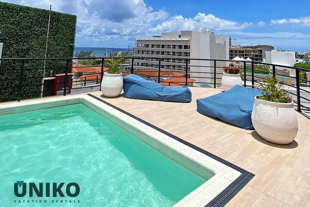 Exclusive Condo 2BR 7pax rooftop pool the boat 103