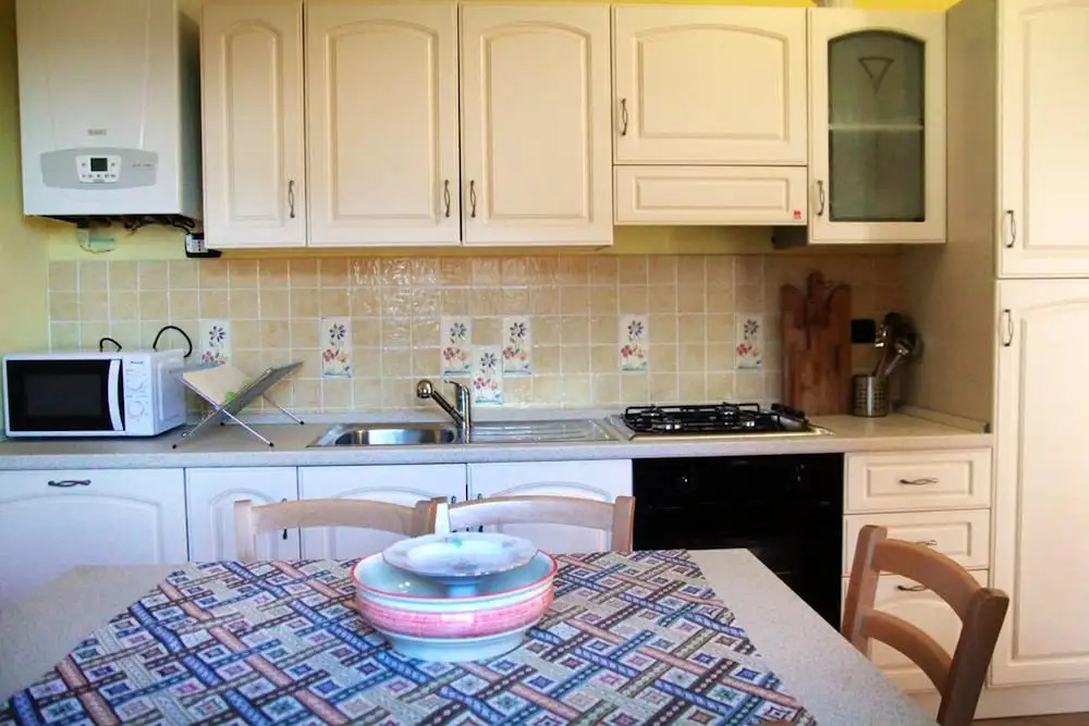 Apartment With 2 Bedrooms in Orturano, With Wonderful Mountain View, Enclosed Garden and Wifi Near the Slopes