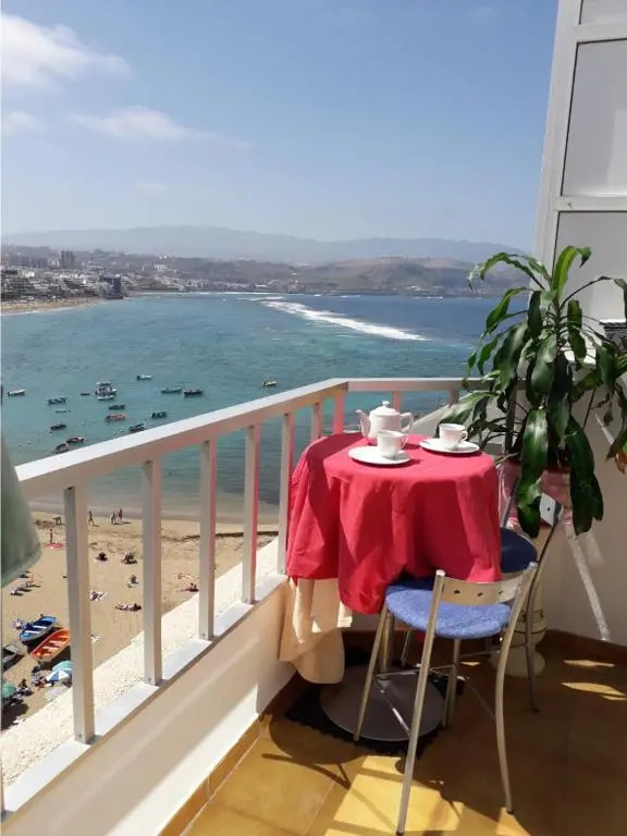 1st Line Las Canteras Beach Private Terrace Attic