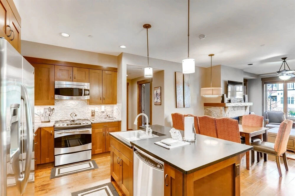 Luxury 3 Bedroom Breckenridge Vacation Rental with Mountain Views Steps from Historic Main Street