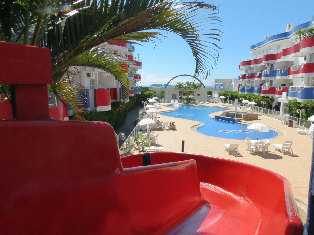Flat Para 6 Pessoas Com Piscina Aquecida   Hb35f