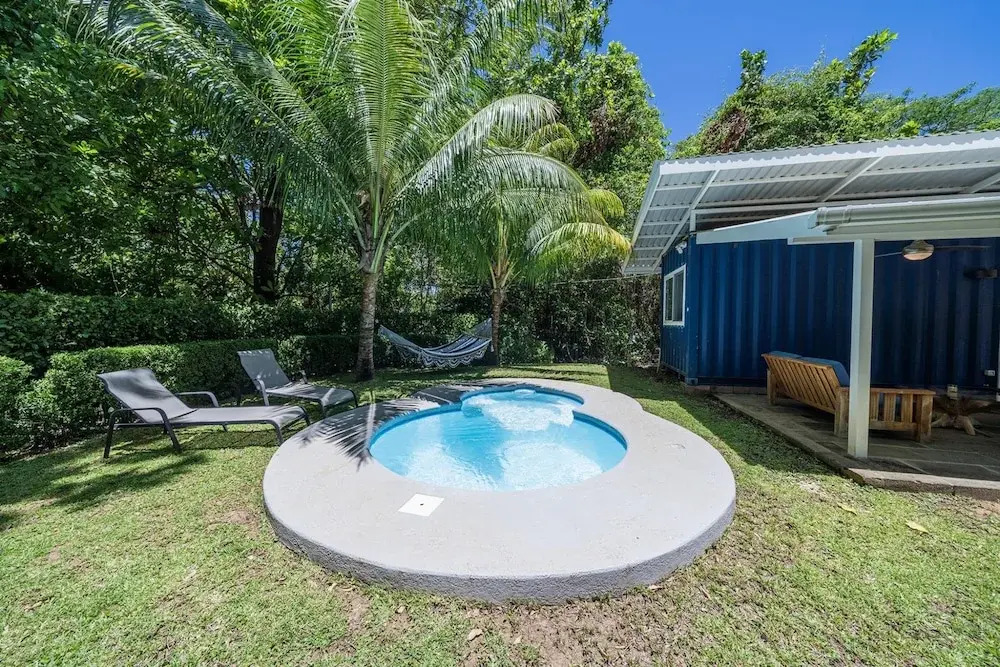 Tiny Home w Pool Backyard Parking BBQ Kitchen More in Playa Potrero