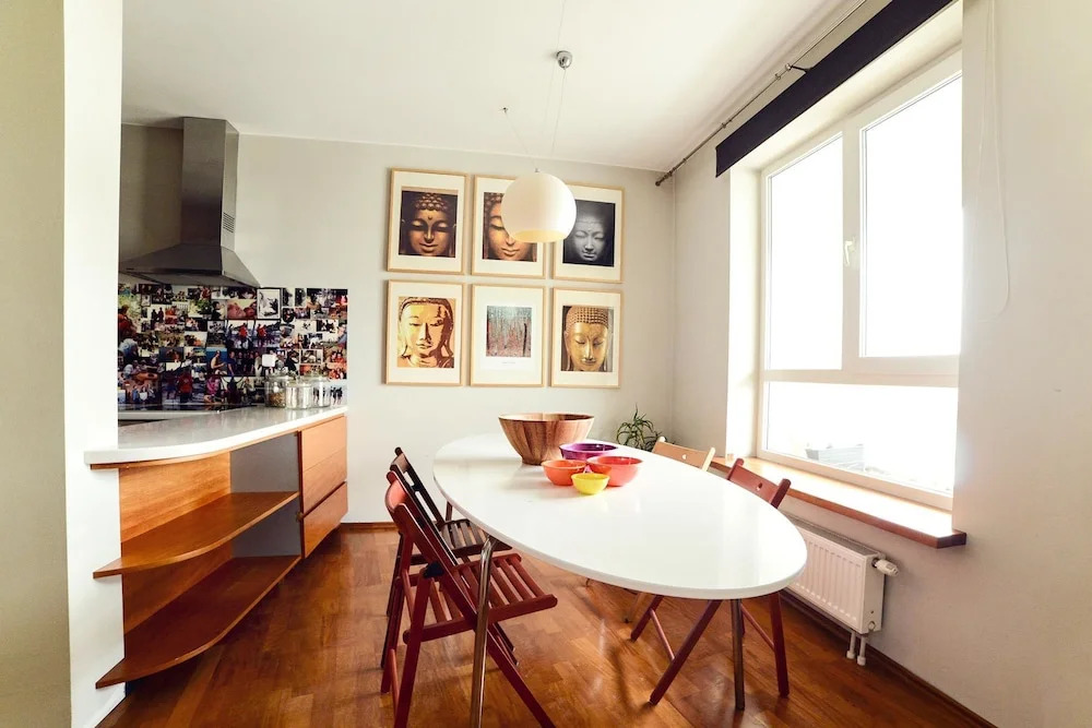Apartament z widokowymi tarasami