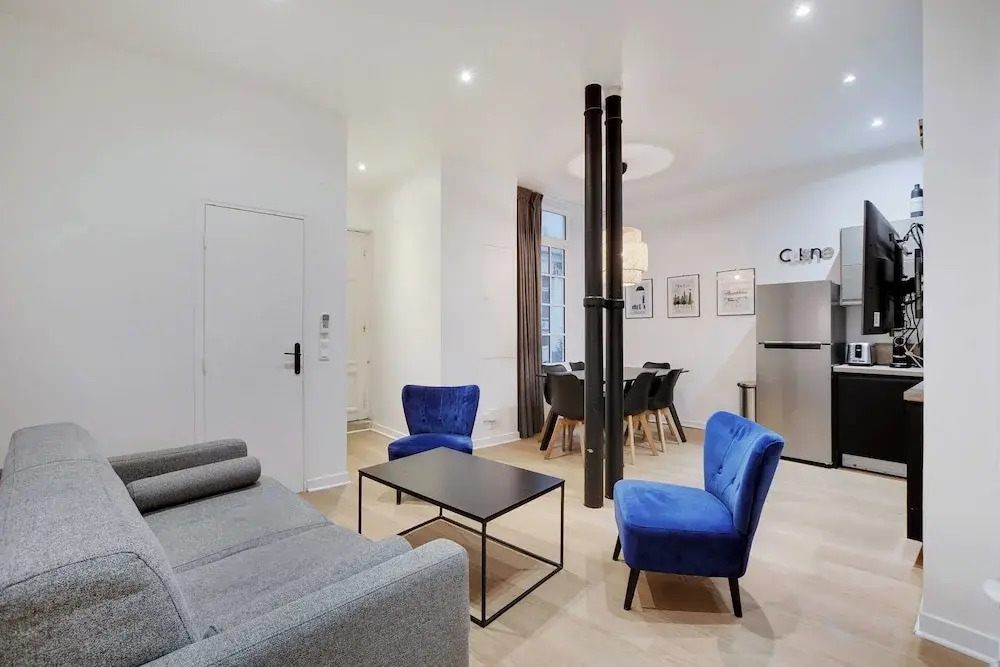 Elegant Apartment - 2bd/6p - Hotel de Ville