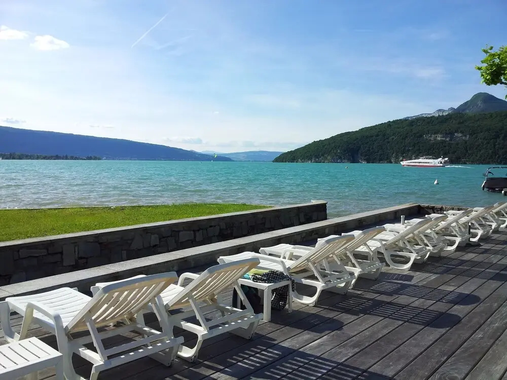 Reflets du Lac Annecy, Baie des Voiles - Vue Lac - Terrasse - Plage & Parking Privés