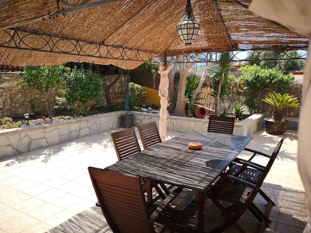 Villa con vistas piscina y relax