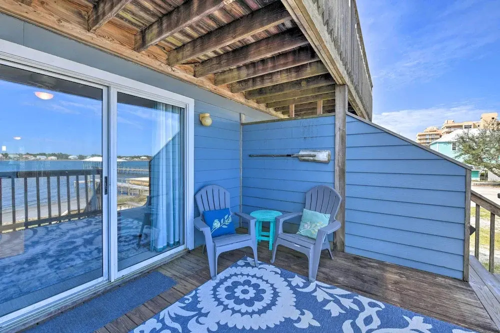 Stylish Gulf Shores Getaway w/ Dock Access!
