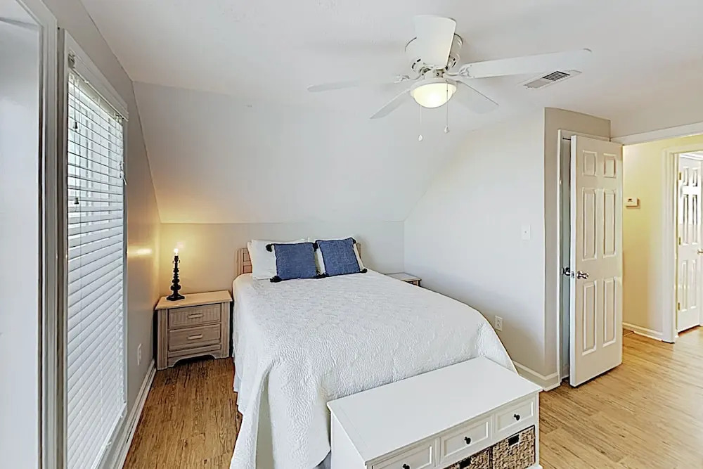New Listing! Coastal Gem W/ Porch - Steps To Beach 4 Bedroom Home