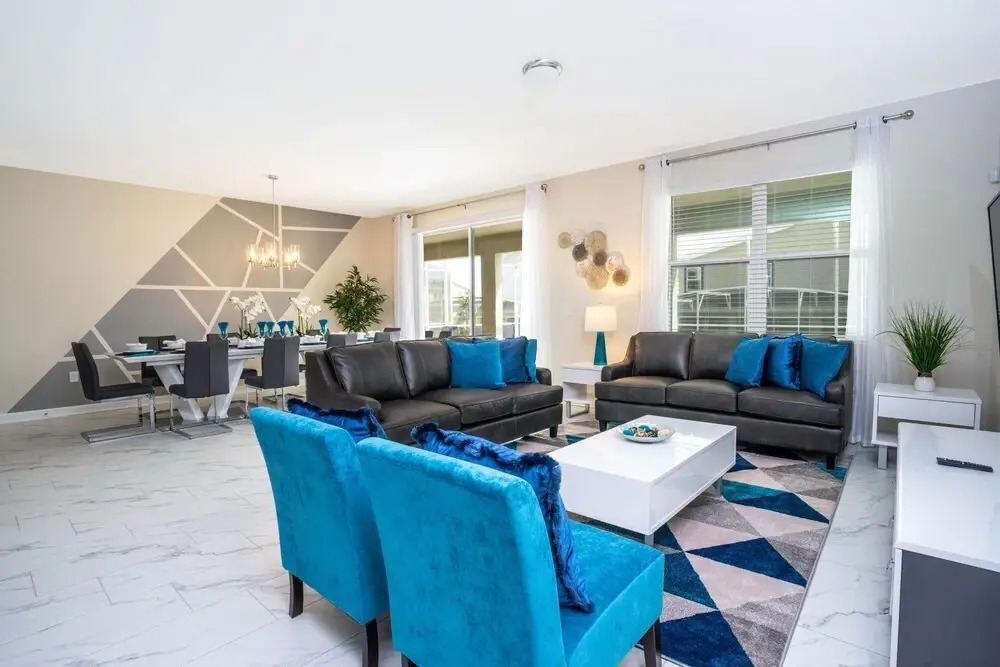 Marvelous 7Bd 5Ba Family Friendly w Gameroom Pool Close to Disney 1201
