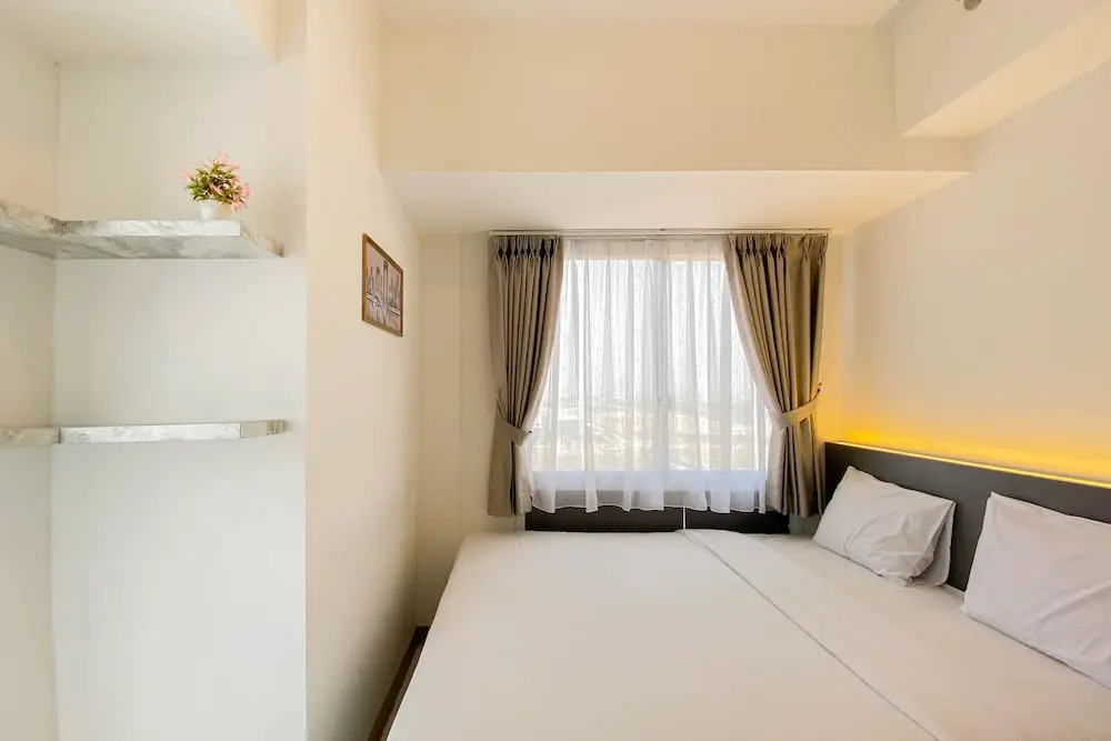 Comfort Stay 2BR at 16th Floor Tokyo Riverside PIK 2 Apartment By Travelio