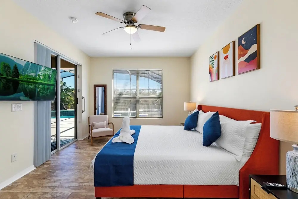 Spacious 7Br Villa In Kissimmee Up To 14 Guests