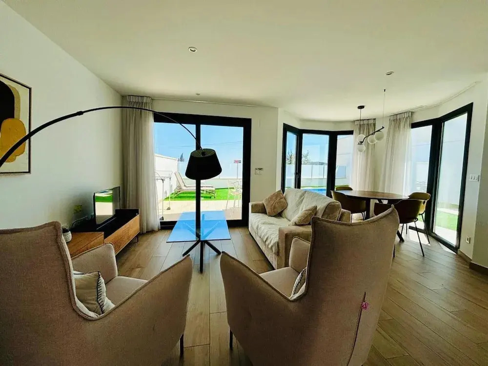 Villa in Finestrat privézwembad, zee- en bergzicht