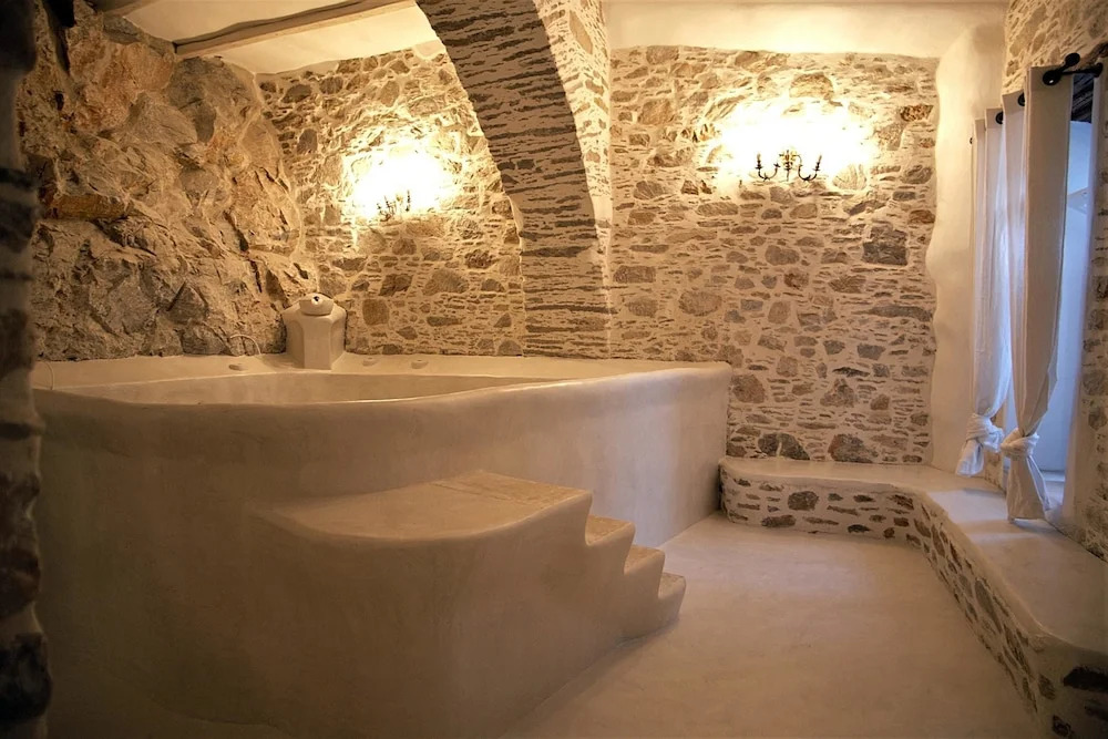 Apartment With 3 Bedrooms in Ano Syros, With Wonderful sea View, Terrace and Wifi