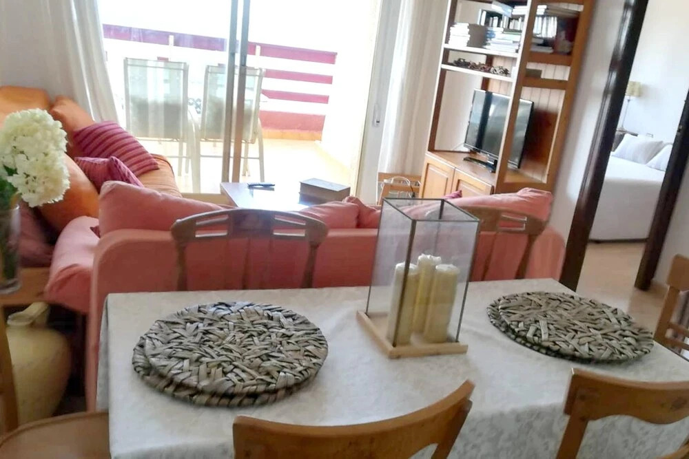 Apartment with 2 Bedrooms in la Manga, with Wonderful Sea View, Pool Access And Furnished Balcony
