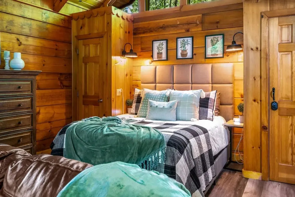 Location Private Log Cabin Hot Tub Fireplace
