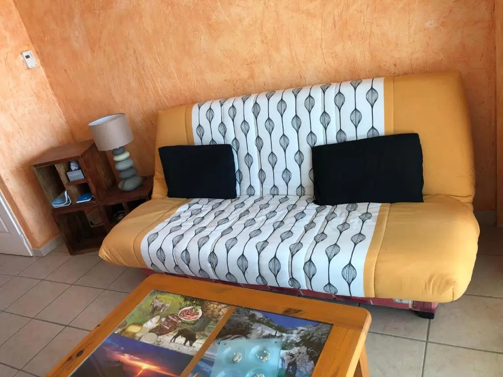 PORTICCIO, AGOSTA PLAGE vue mer pour 6 p, 2 ch, PROMO 7 nuits