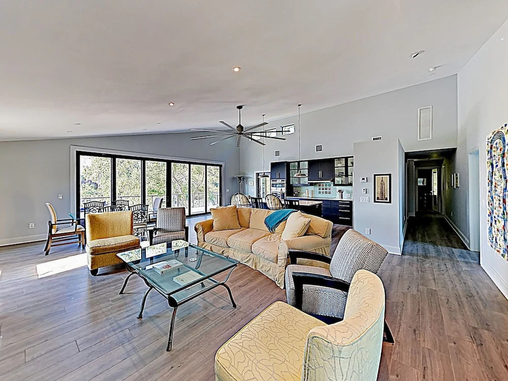 New Listing! Riverfront W/ Hot Tub & Dock 3 Bedroom Home