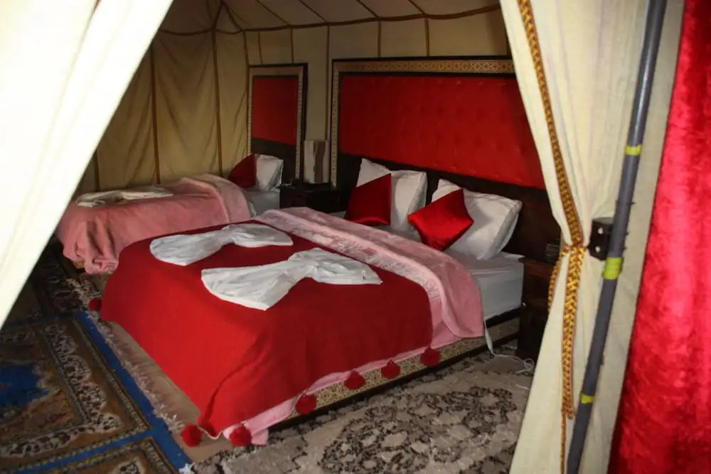 Family desert camp