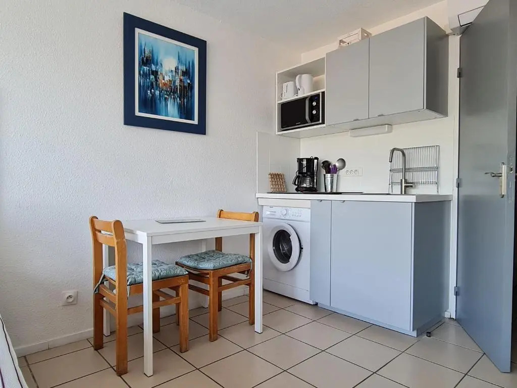 Studio climatisé 1 à 4 personnes vue mer