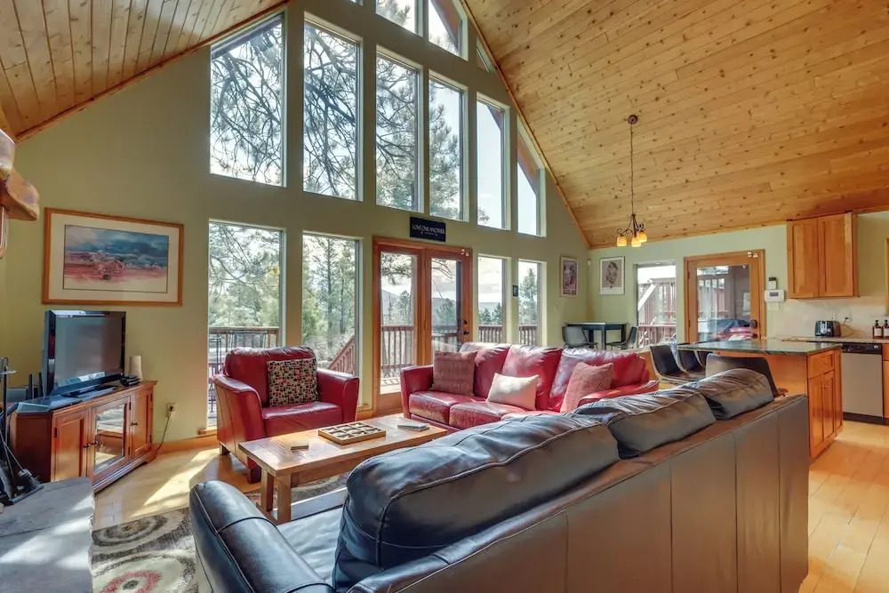 Angel Fire Cabin w/ Deck: Hike, Golf & Cool Off!