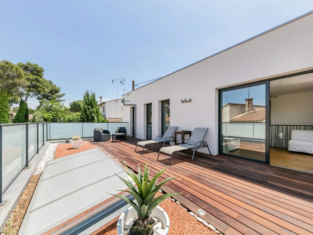 Villa d'architecte avec spa