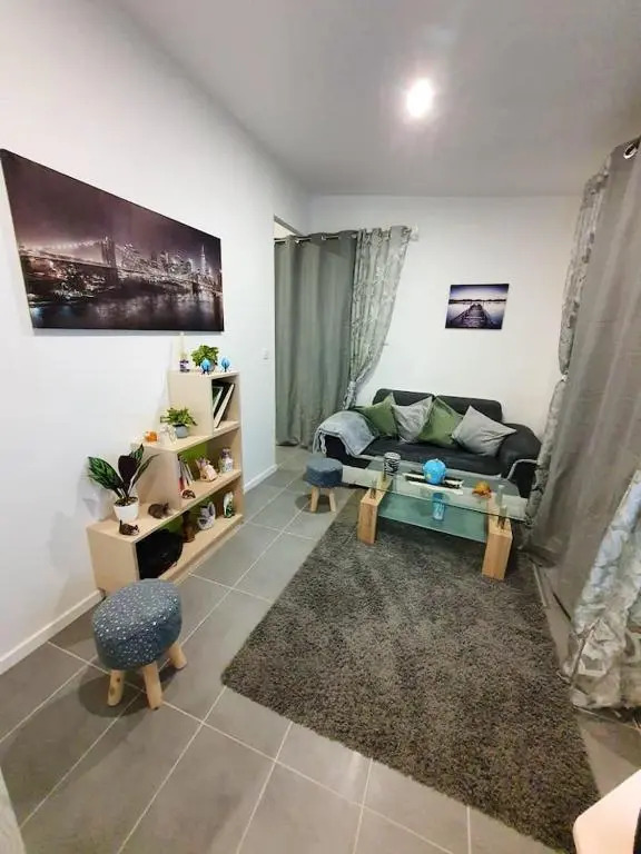 Appartement d'une chambre avec vue sur la ville jardin clos et wifi a Dijon