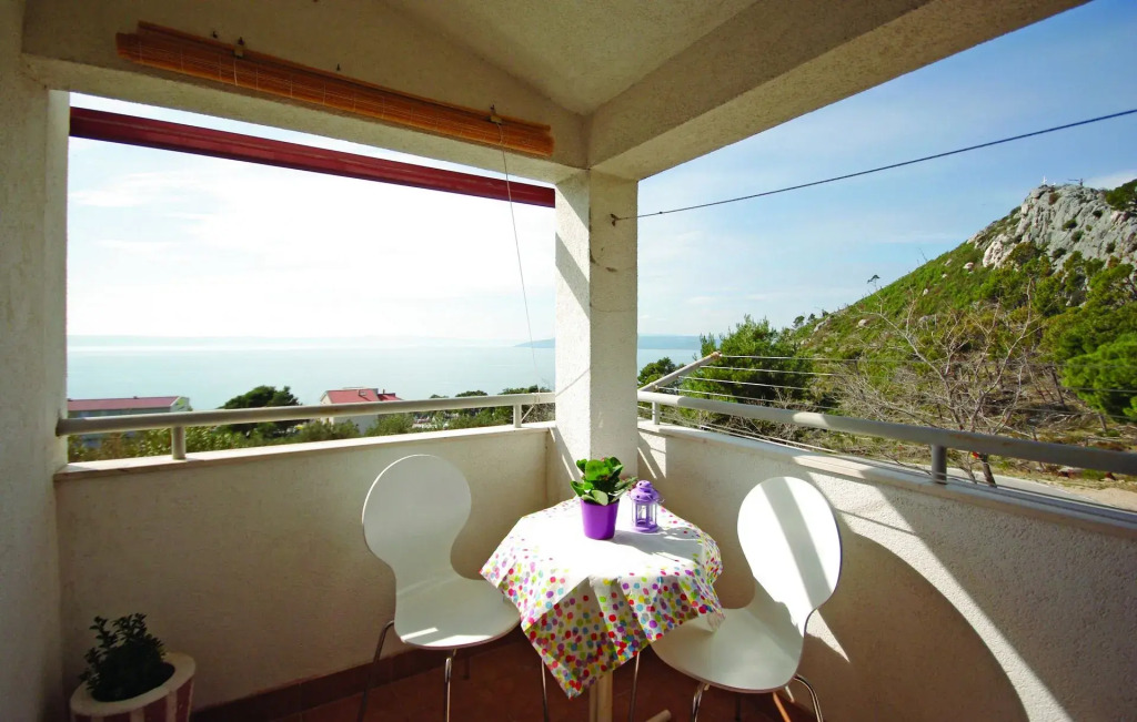 Apartment Stipe - sea view from the terrace : A1 Makarska, Riviera Makarska