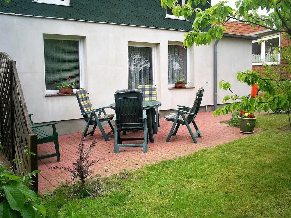 Ferienhaus mit Eigener Terrasse in Russow