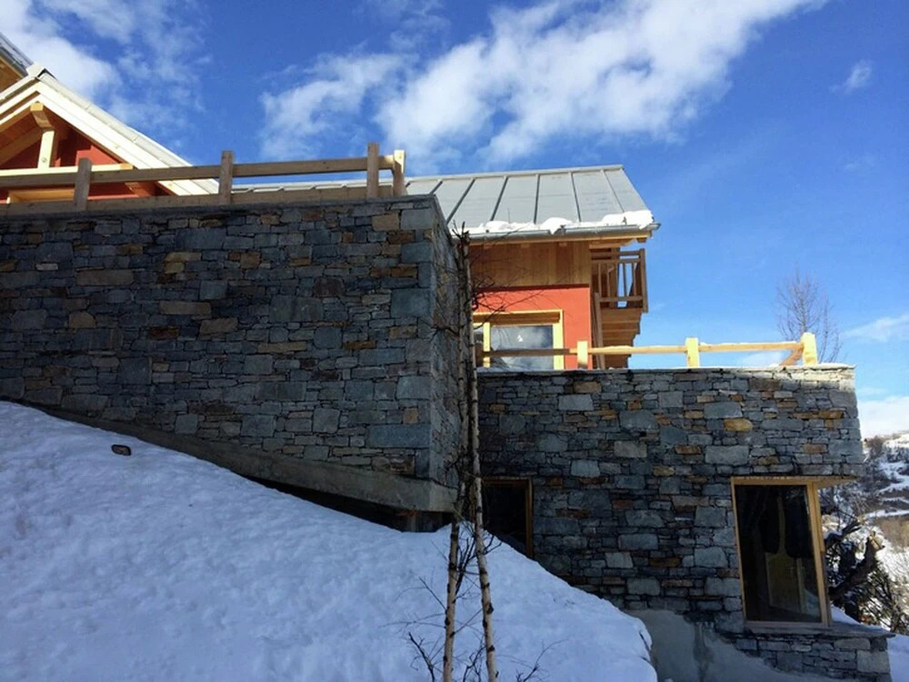 Luxury Chalet in Valloire With Wood Burning Stove and spa