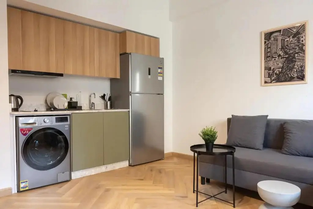 grey l studio apartments Downtown Cairo Ouzonian House