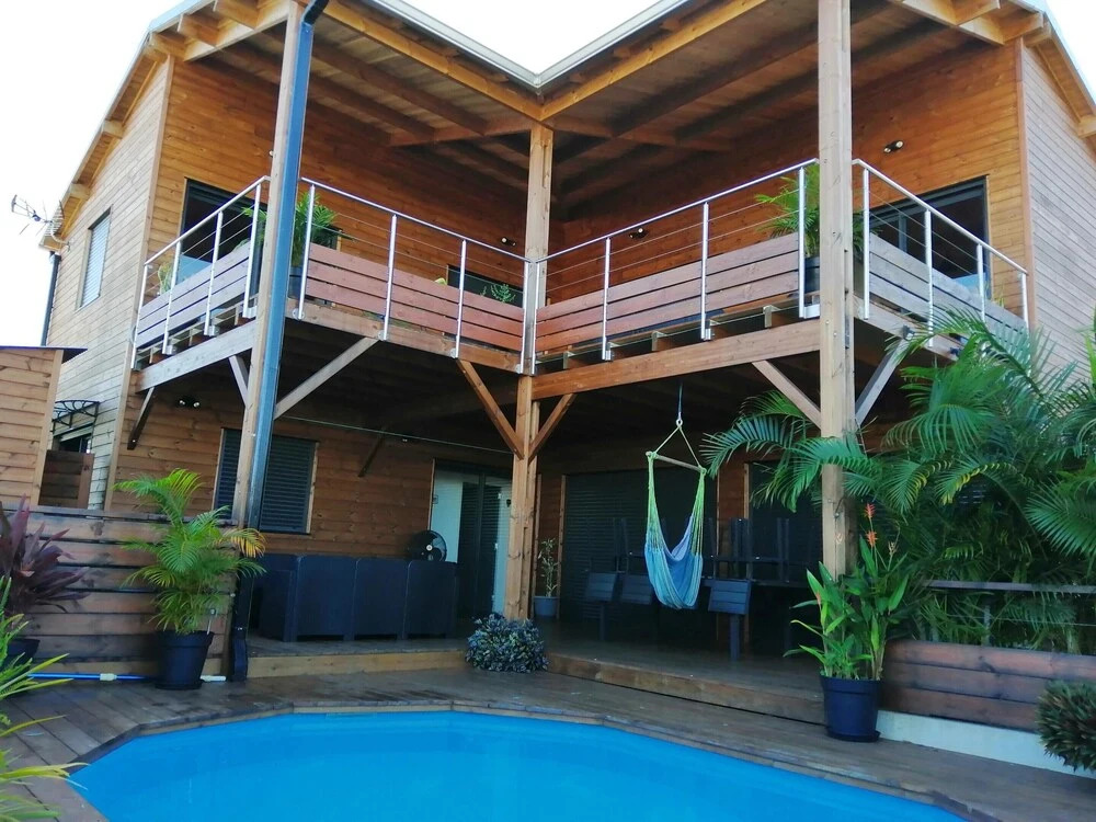 Villa with 3 Bedrooms in la Saline, with Wonderful Sea View, Private Pool, Furnished Garden - 8 Km From the Beach