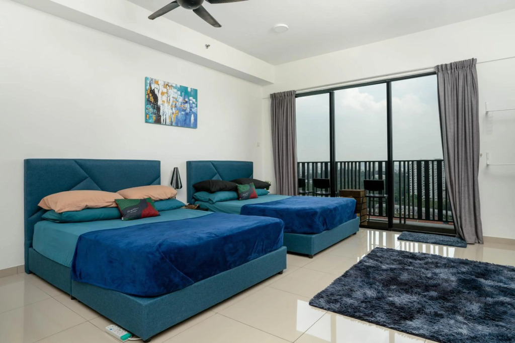 Homestay I City Cantik Tenang Wifi 4k Smart TV Netflix Coway Free Parking