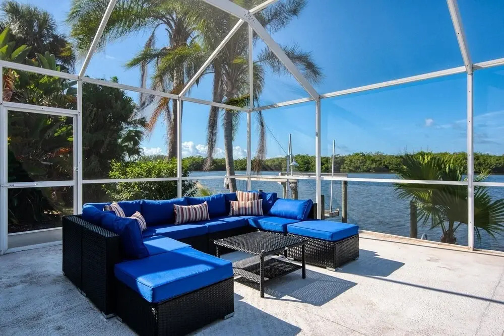 Water Front Private Pool Spa Home With Boat Docking Available 4 Bedroom Home by RedAwning