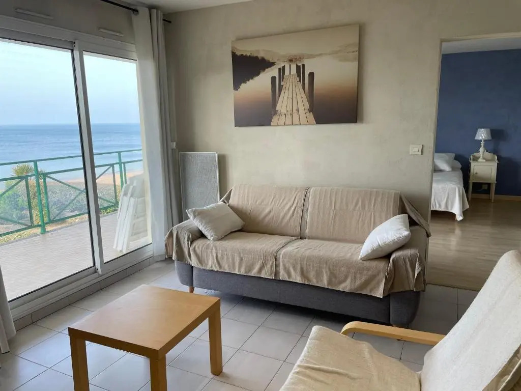 Location de Vacances - PORNICHET- T2 CABINE FACE MER ACCES DIRECT PLAGE
