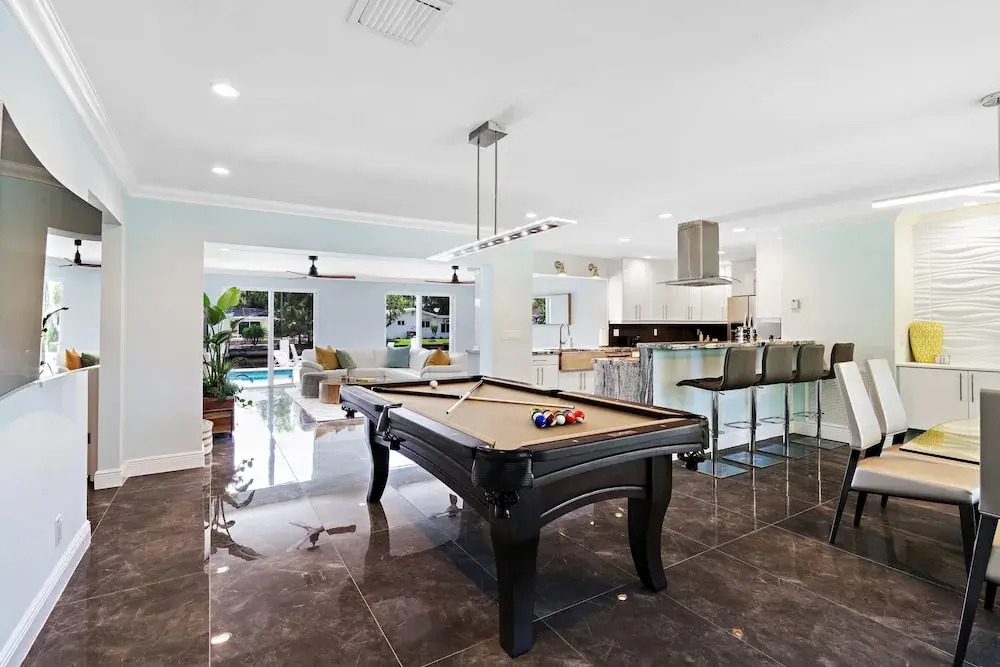Waterfront Heated Pool Home