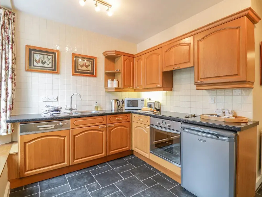 Old Bakers Cottage ground floor apartment centrally located in Grasmere with patio area