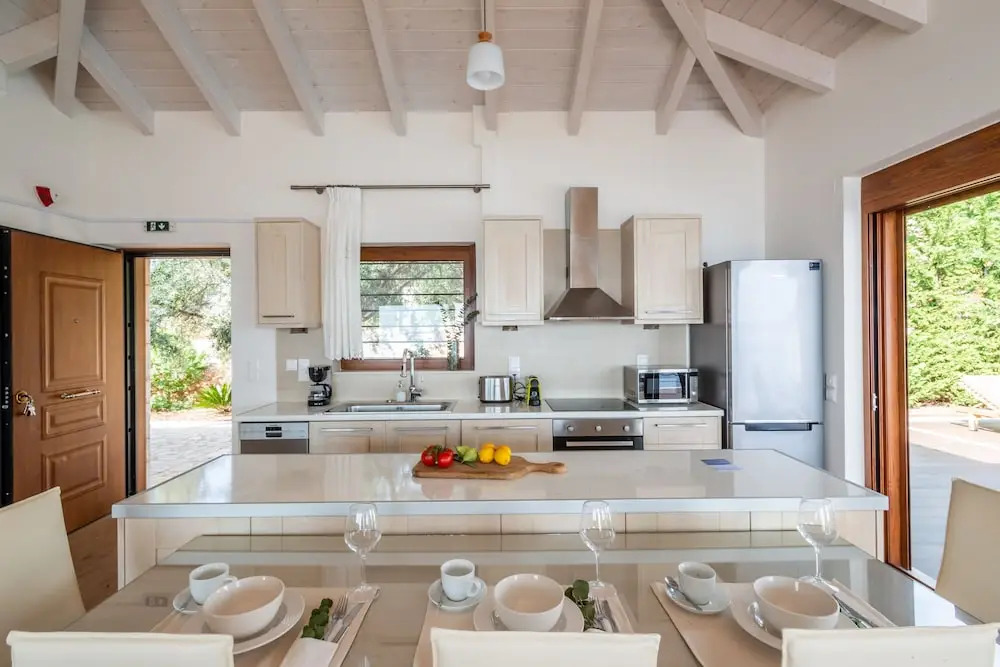 Seafront Marine Villa with private sea access - Iris Villas Lefkada