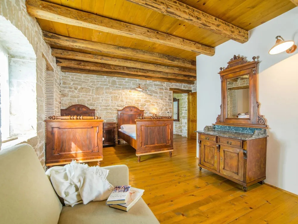 Enchanting villa with beautiful stone architecture
