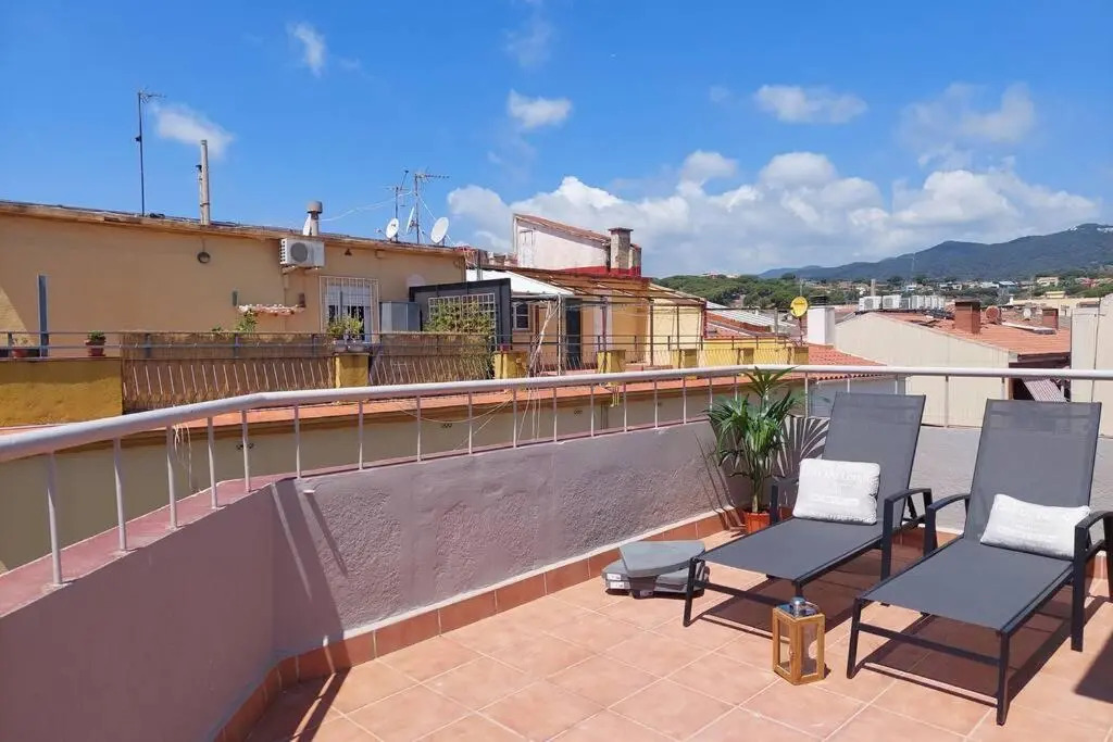Studio apartment, terraced, 150 m to the sea