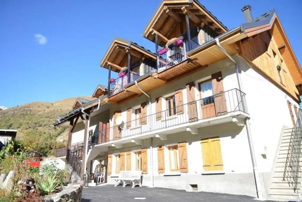 Appartement de 2 chambres avec jardin clos et wifi a Valloire a 3 km des pistes